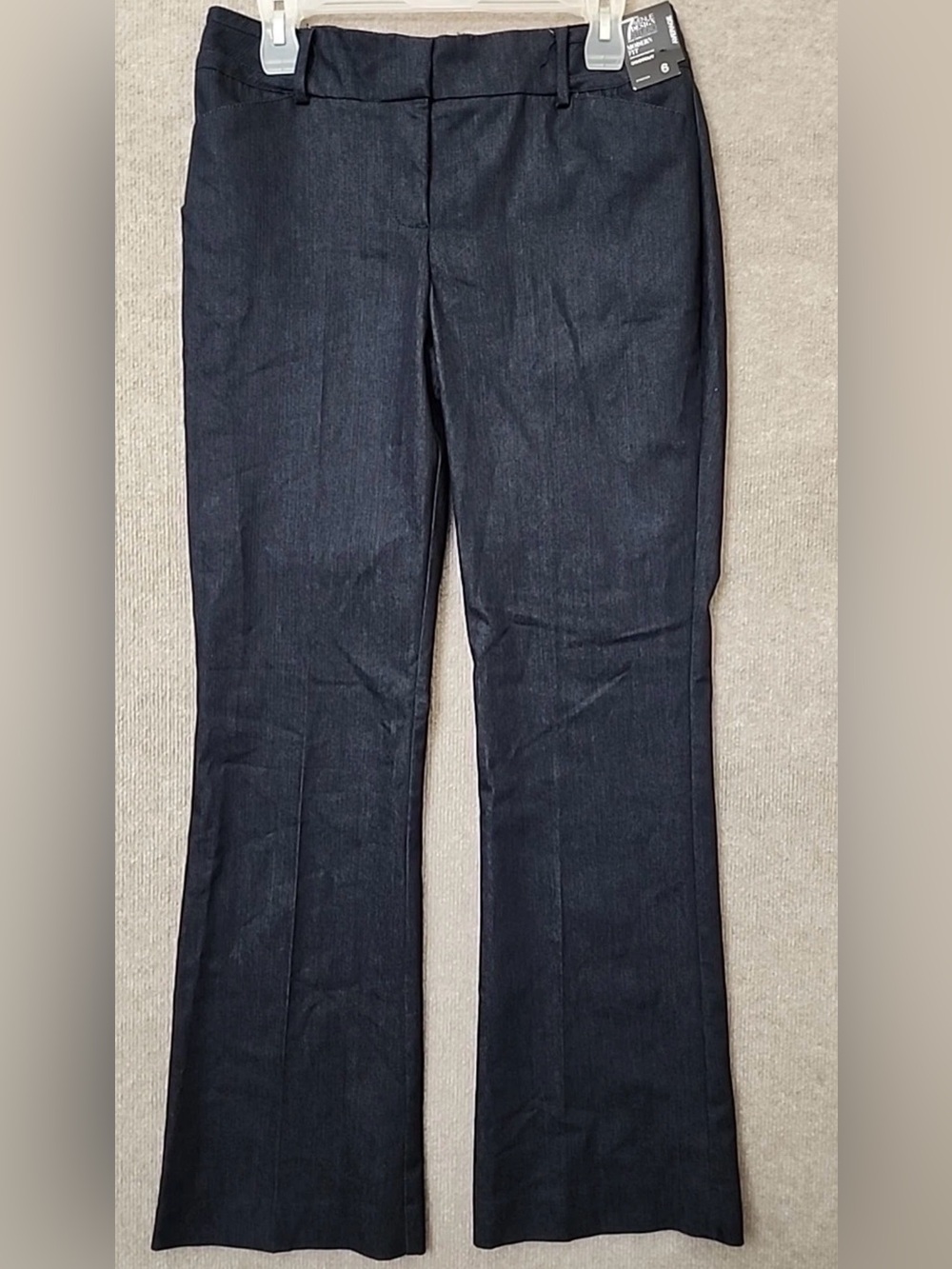 New York & Co 7th Avenue Design Studio Modern Fit bootcut  dark denim pant 6 NWT